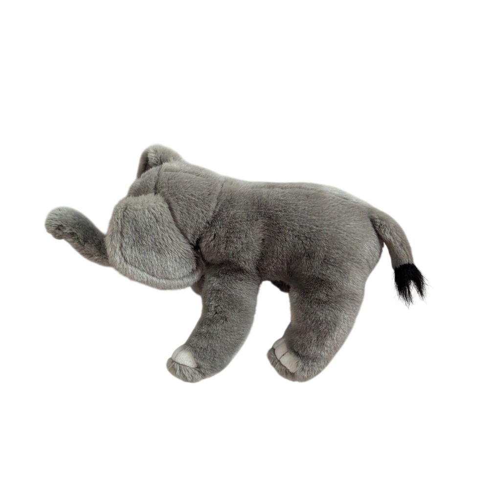 Vintage 1994 The Petting Zoo Gray Elephant Plush Stuffed Animal 11 Inch